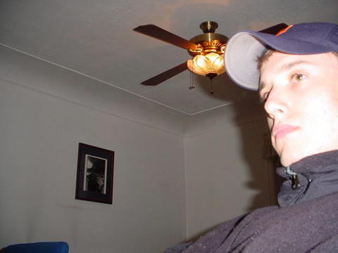 Sneaky picture of Mark