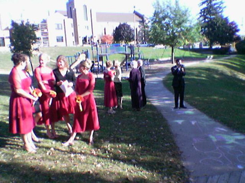 Waiting to be pictured