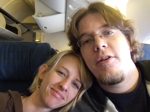 The honeymoon couple