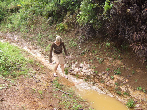 Back down the trail