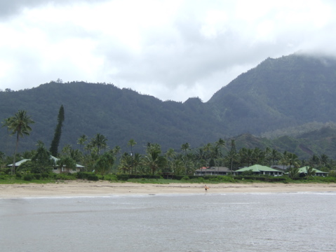 Beach from the pier