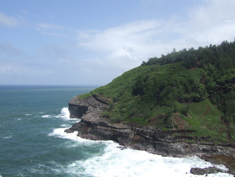 At the lighthouse