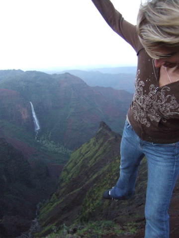 Leslie the daredevil