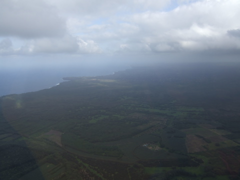Up above Hawaii