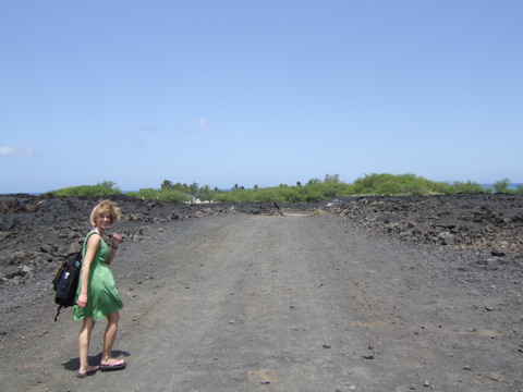 Leslie on the road