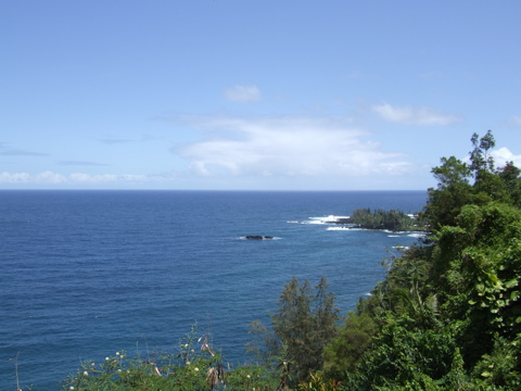 Ocean from the road