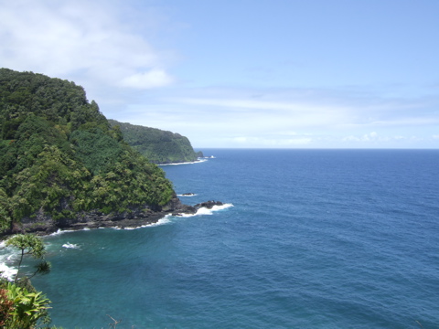 Ocean from the road, 2