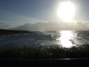 Sun is setting